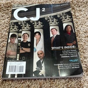 CJ2 Criminal Justice textbook student edition